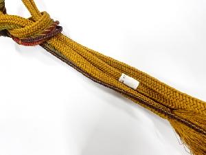 未使用品　正絹　手組帯締め